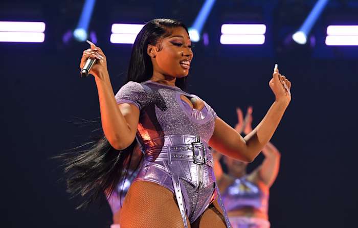 Megan Thee Stallion at the iHeartRadio Music Festival.